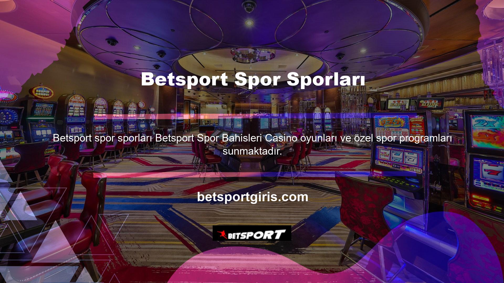 Sadece bir saat içinde bir spor karşılaşmasını kazanmanın eşsiz heyecanını yaşamak istiyorsanız Betsport spor ailesine katılın