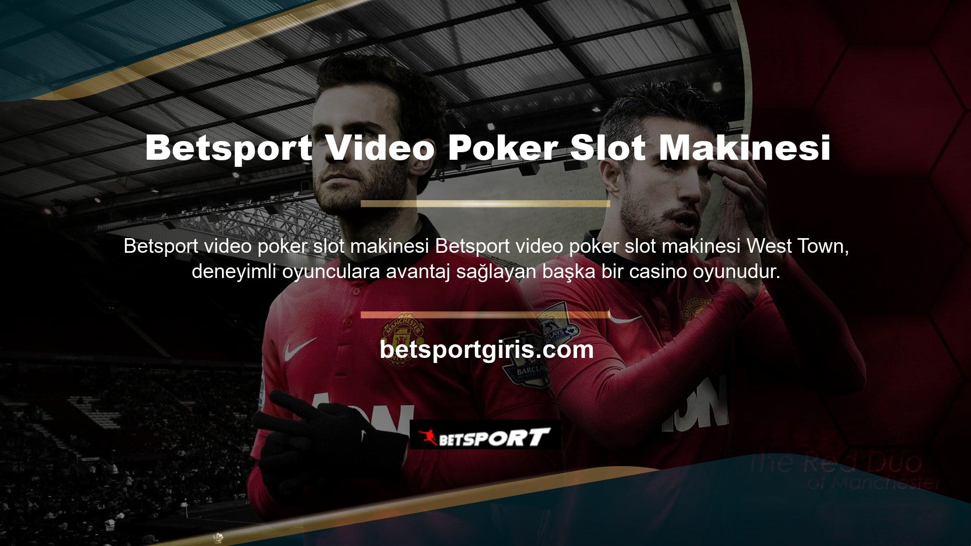 Slotlar video pokerden daha az popülerdir