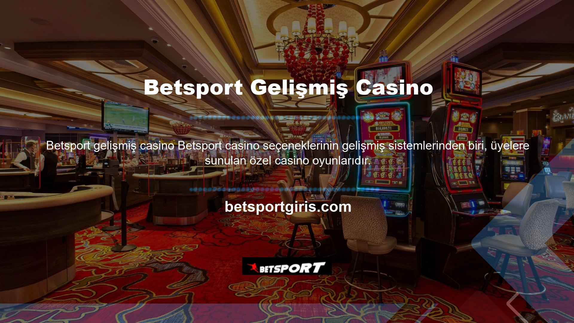 Üyeler, tıpkı gerçek bir casinoda olduğu gibi, en sevdikleri casino oyunlarını sanal bir ortamda oynamaktan keyif alabilirler